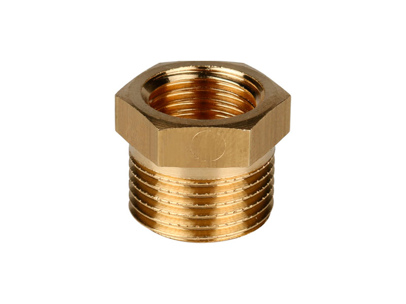 Ниппель (переходник) переходной 1/4"F-3/8"M, 400bar, латунь Ниппель (переходник) переходной 1/4"F-3/8"M, 400bar, латунь